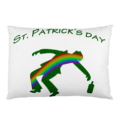 St  Patricks Pillow Case (two Sides) by Valentinaart