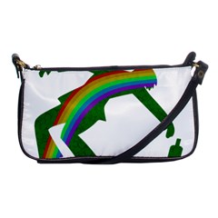 St  Patricks Shoulder Clutch Bags by Valentinaart