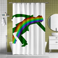 St  Patricks Shower Curtain 48  X 72  (small)  by Valentinaart