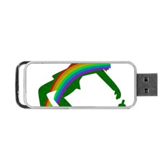 St  Patricks Portable Usb Flash (two Sides) by Valentinaart