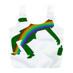 St  Patricks Full Print Recycle Bags (l)  by Valentinaart