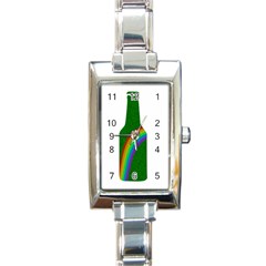 St  Patricks Rectangle Italian Charm Watch by Valentinaart