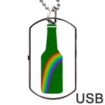 St. Patricks Dog Tag USB Flash (One Side) Front