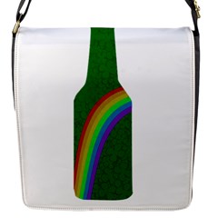 St  Patricks Flap Messenger Bag (s) by Valentinaart