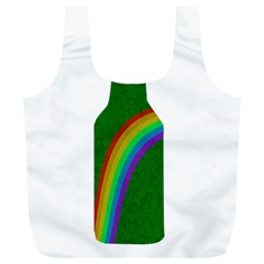 St  Patricks Full Print Recycle Bags (l)  by Valentinaart