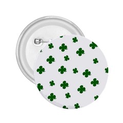 St  Patrick s Clover Pattern 2 25  Buttons by Valentinaart