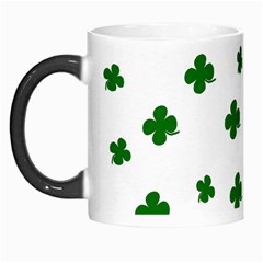 St  Patrick s Clover Pattern Morph Mugs by Valentinaart