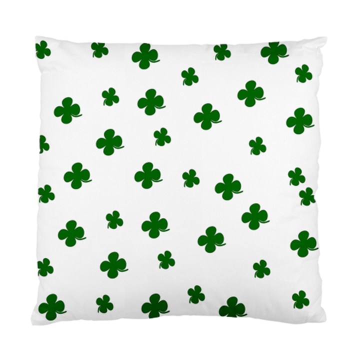 St. Patrick s clover pattern Standard Cushion Case (Two Sides)