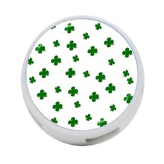 St  Patrick s Clover Pattern 4-port Usb Hub (one Side) by Valentinaart