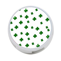 St  Patrick s Clover Pattern 4-port Usb Hub (two Sides)  by Valentinaart