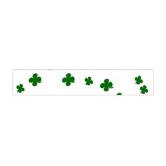 St  Patrick s Clover Pattern Flano Scarf (mini)