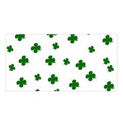 St  Patrick s Clover Pattern Satin Shawl