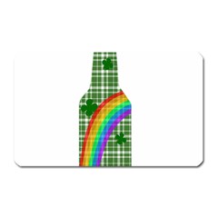 St  Patricks Day - Bottle Magnet (rectangular) by Valentinaart