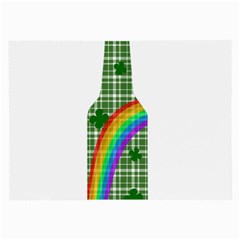 St  Patricks Day - Bottle Large Glasses Cloth (2-side)