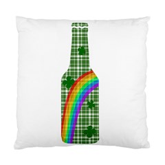 St  Patricks Day - Bottle Standard Cushion Case (two Sides) by Valentinaart