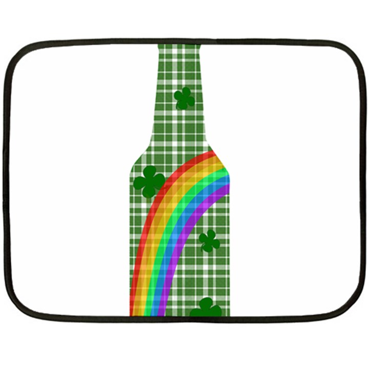 St. Patricks day - Bottle Fleece Blanket (Mini)