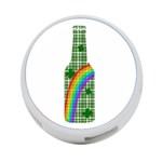 St. Patricks day - Bottle 4-Port USB Hub (Two Sides)  Front