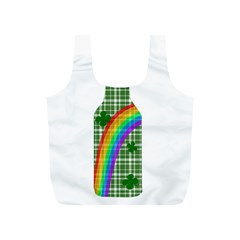 St  Patricks Day - Bottle Full Print Recycle Bags (s)  by Valentinaart