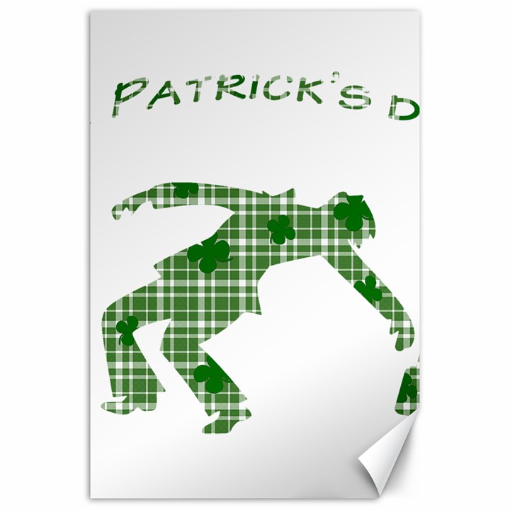 St. Patrick s day Canvas 20  x 30  