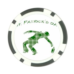 St  Patrick s Day Poker Chip Card Guard by Valentinaart