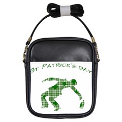 St  Patrick s Day Girls Sling Bags by Valentinaart