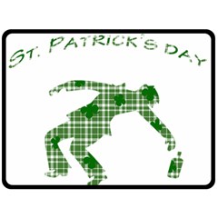 St  Patrick s Day Fleece Blanket (large) 