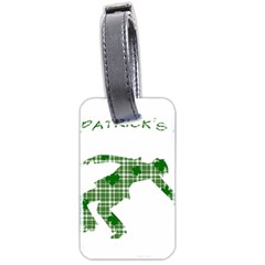 St  Patrick s Day Luggage Tags (two Sides) by Valentinaart