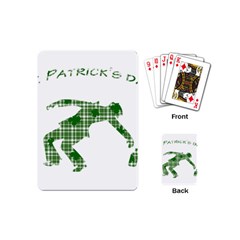 St  Patrick s Day Playing Cards (mini)  by Valentinaart