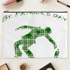 St  Patrick s Day Cosmetic Bag (xxxl)  by Valentinaart