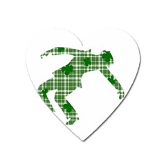 St  Patrick s Day Heart Magnet by Valentinaart