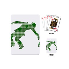 St  Patrick s Day Playing Cards (mini)  by Valentinaart