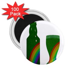 St  Patrick s Day 2 25  Magnets (100 Pack)  by Valentinaart