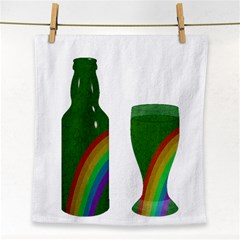 St  Patrick s Day Face Towel by Valentinaart