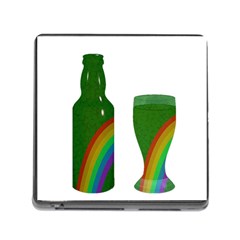 St  Patrick s Day Memory Card Reader (square) by Valentinaart