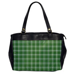 St. Patricks day plaid pattern Office Handbags