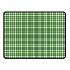 St. Patricks day plaid pattern Fleece Blanket (Small)