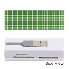 St. Patricks day plaid pattern Memory Card Reader (Stick) 