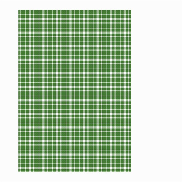 St. Patricks day plaid pattern Small Garden Flag (Two Sides)