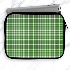 St  Patricks Day Plaid Pattern Apple Ipad 2/3/4 Zipper Cases by Valentinaart