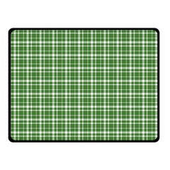 St. Patricks day plaid pattern Double Sided Fleece Blanket (Small) 