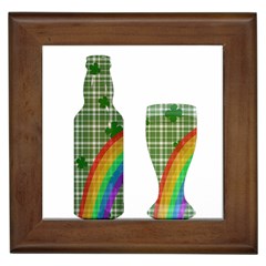 St  Patrick s Day Framed Tiles by Valentinaart