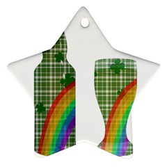 St  Patrick s Day Ornament (star) by Valentinaart