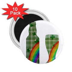 St  Patrick s Day 2 25  Magnets (10 Pack)  by Valentinaart