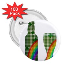 St  Patrick s Day 2 25  Buttons (100 Pack)  by Valentinaart