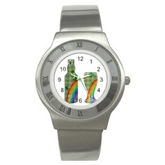 St  Patrick s Day Stainless Steel Watch