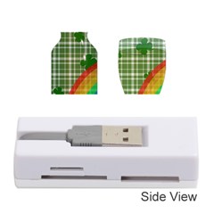 St  Patrick s Day Memory Card Reader (stick)  by Valentinaart