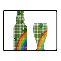 St  Patrick s Day Double Sided Fleece Blanket (small)  by Valentinaart