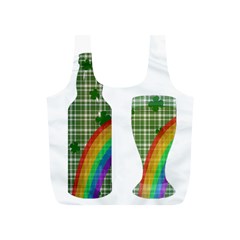 St  Patrick s Day Full Print Recycle Bags (s)  by Valentinaart