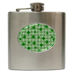 St  Patrick s Day Pattern Hip Flask (6 Oz)