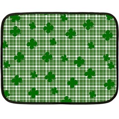 St  Patrick s Day Pattern Fleece Blanket (mini) by Valentinaart